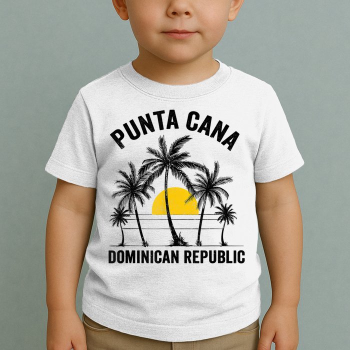 Punta Cana Beach Souvenir RD Dominican Republic 2022 Toddler T-Shirt