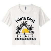Punta Cana Beach Souvenir RD Dominican Republic 2022 Crop Top