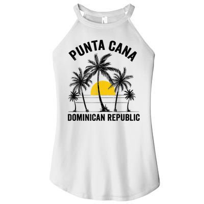 Punta Cana Beach Souvenir RD Dominican Republic 2022 Women's Perfect Tri Rocker Tank