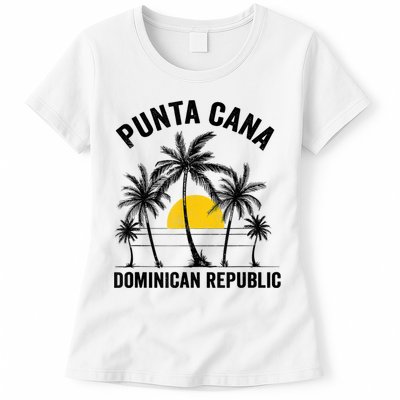 Punta Cana Beach Souvenir RD Dominican Republic 2022 Womens T-Shirt