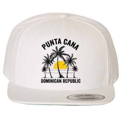 Punta Cana Beach Souvenir RD Dominican Republic 2022 Wool Snapback Cap