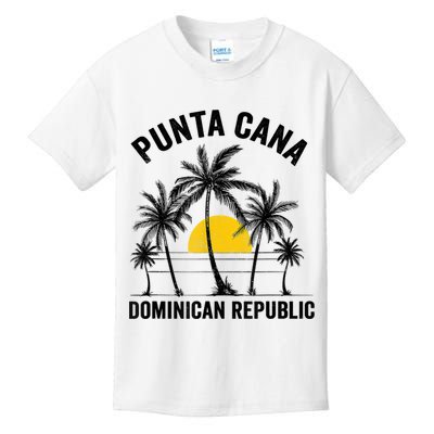 Punta Cana Beach Souvenir RD Dominican Republic 2022 Kids T-Shirt