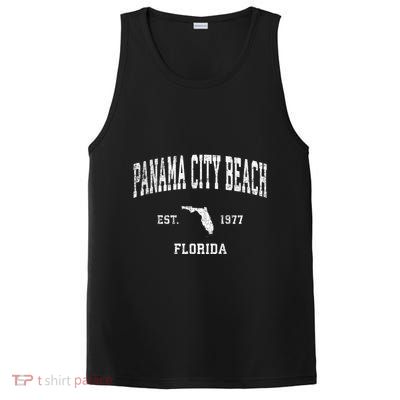 Panama City Beach Florida Fl Vintage Sports PosiCharge Competitor Tank