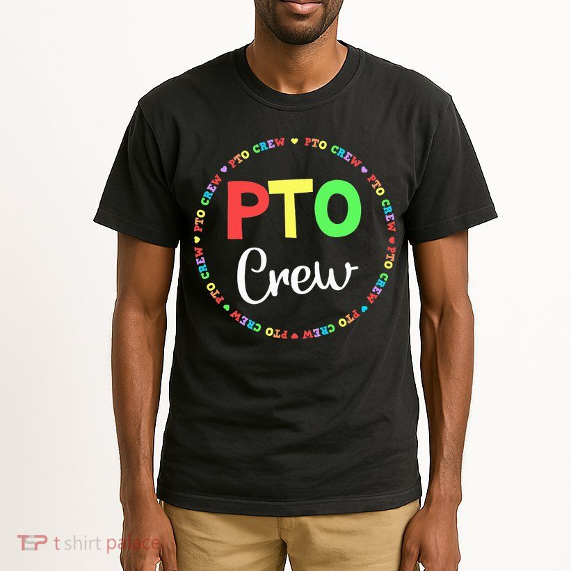 PTO Crew Back to School Matching Group Tee Parent Teacher Tall T-Shirt