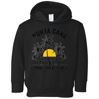 Punta Cana Beach Souvenir Rd Dominican Republic Toddler Hoodie