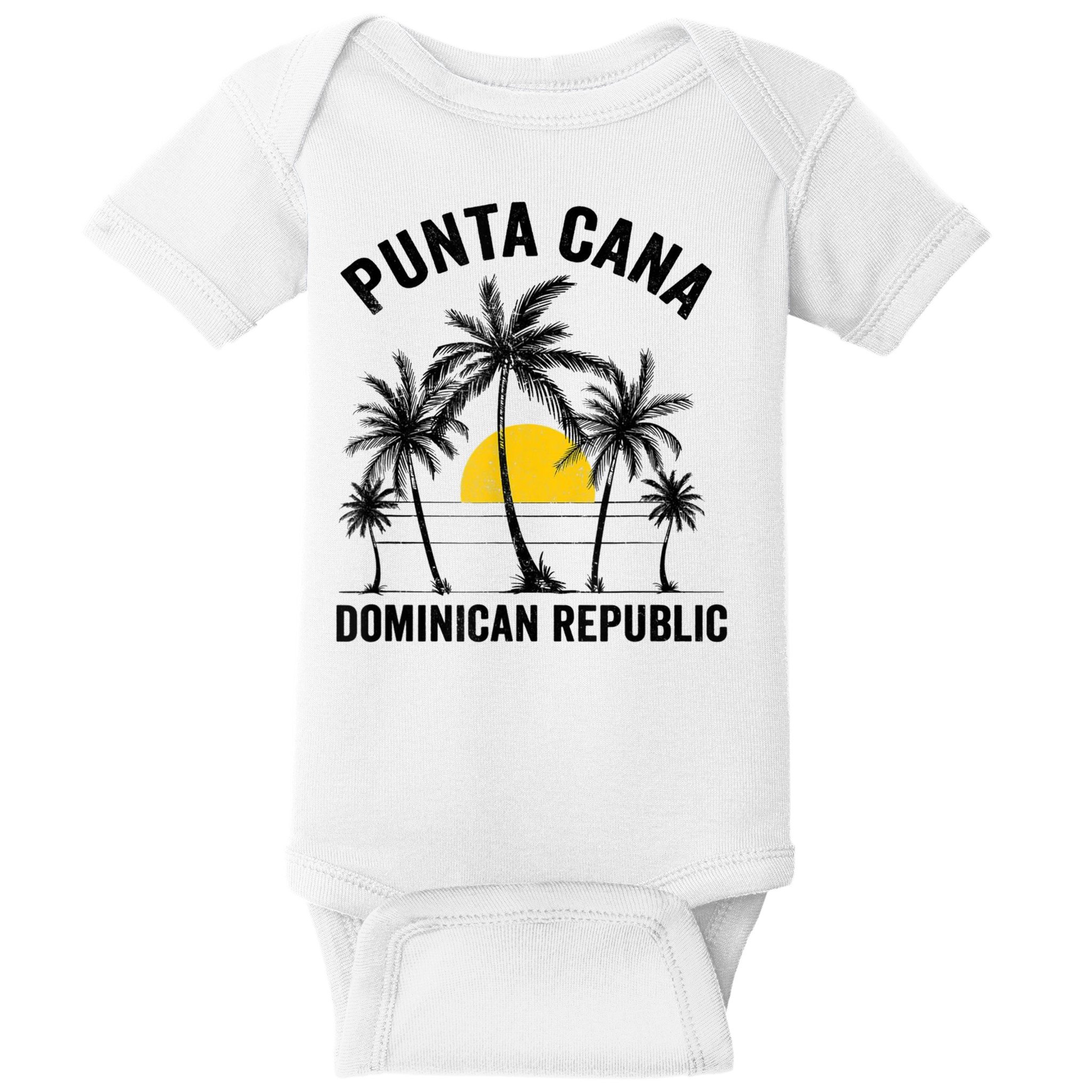 Punta Cana Beach Souvenir Rd Dominican Republic Baby Bodysuit