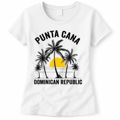 Punta Cana Beach Souvenir Rd Dominican Republic Womens T-Shirt