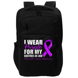 Pancreatic Cancer Brother In Law Pancreatic Cancer Impact Tech Backpack