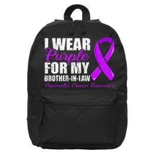 Pancreatic Cancer Brother In Law Pancreatic Cancer 16 in Basic Backpack