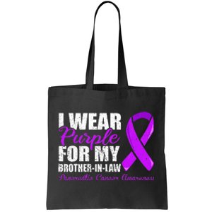 Pancreatic Cancer Brother In Law Pancreatic Cancer Tote Bag