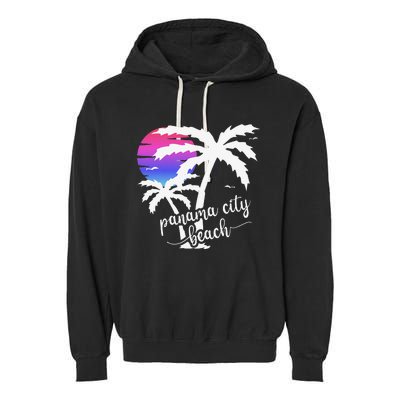 Panama City Beach Family Summer Vacation Garment-Dyed Fleece Hoodie