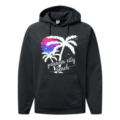 Panama City Beach Family Summer Vacation Performance Fleece Hoodie