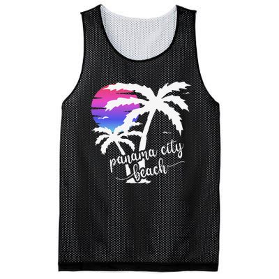 Panama City Beach Family Summer Vacation Mesh Reversible Basketball Jersey Tank