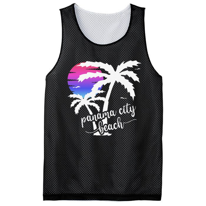 Panama City Beach Family Summer Vacation Mesh Reversible Basketball Jersey Tank