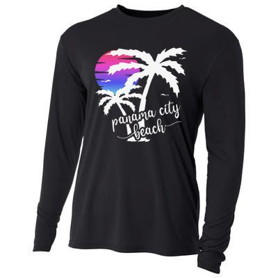 Panama City Beach Family Summer Vacation Cooling Performance Long Sleeve Crew