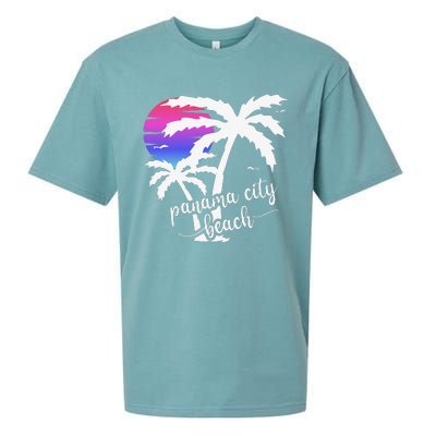 Panama City Beach Family Summer Vacation Sueded Cloud Jersey T-Shirt