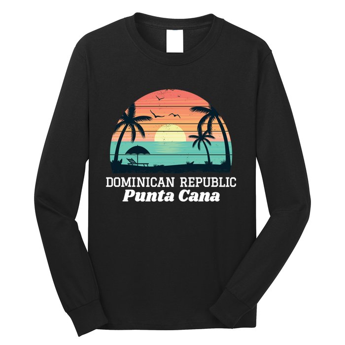 Punta Cana Beach Souvenir Hoodie Dominican Republic 2019 Long Sleeve Shirt