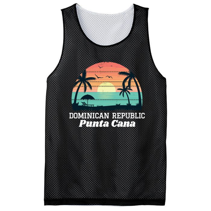 Punta Cana Beach Souvenir Hoodie Dominican Republic 2019 Mesh Reversible Basketball Jersey Tank