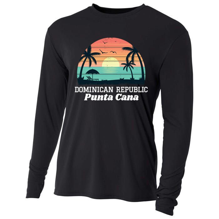 Punta Cana Beach Souvenir Hoodie Dominican Republic 2019 Cooling Performance Long Sleeve Crew