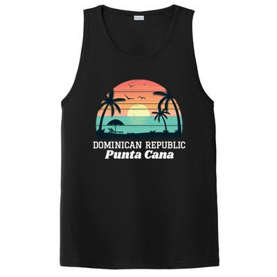 Punta Cana Beach Souvenir Hoodie Dominican Republic 2019 PosiCharge Competitor Tank