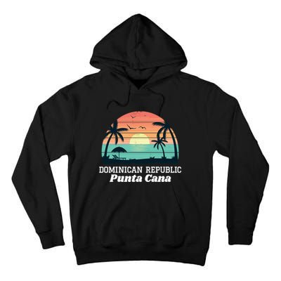 Punta Cana Beach Souvenir Hoodie Dominican Republic 2019 Tall Hoodie