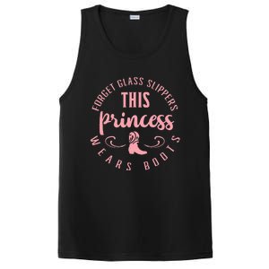 Princess Cowboy Boots Western Cowgirl PosiCharge Competitor Tank