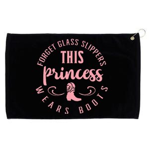 Princess Cowboy Boots Western Cowgirl Grommeted Golf Towel