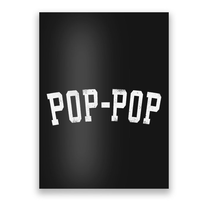 Poppop Classic Bold Fathers Day Poster