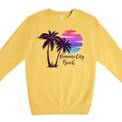 PANAMA CITY BEACH Florida Spring Break Vacation Honeymoon Premium Crewneck Sweatshirt