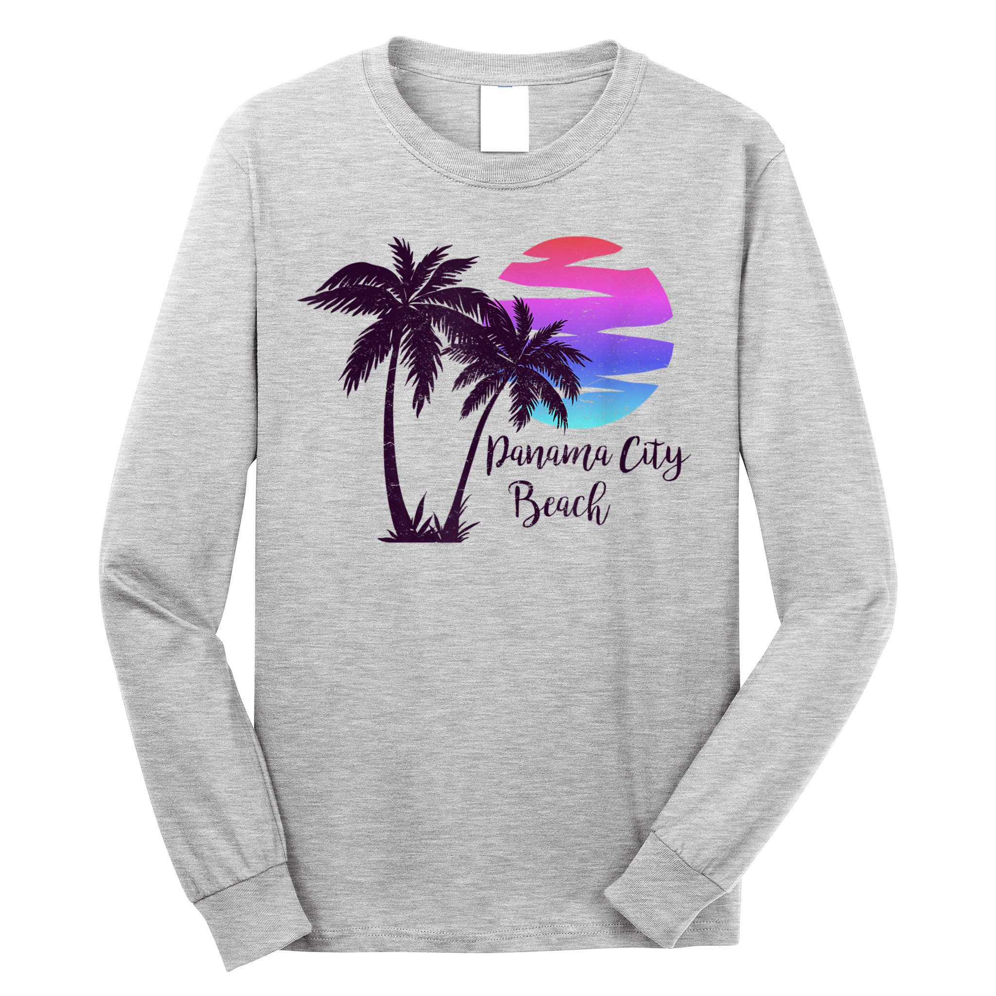 PANAMA CITY BEACH Florida Spring Break Vacation Honeymoon Long Sleeve Shirt