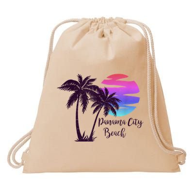 PANAMA CITY BEACH Florida Spring Break Vacation Honeymoon Drawstring Bag