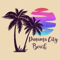 PANAMA CITY BEACH Florida Spring Break Vacation Honeymoon Drawstring Bag