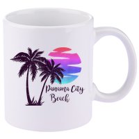 PANAMA CITY BEACH Florida Spring Break Vacation Honeymoon 11oz C Handle Ceramic Mug
