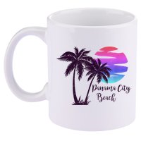 PANAMA CITY BEACH Florida Spring Break Vacation Honeymoon 11oz C Handle Ceramic Mug