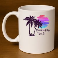 PANAMA CITY BEACH Florida Spring Break Vacation Honeymoon 11oz C Handle Ceramic Mug