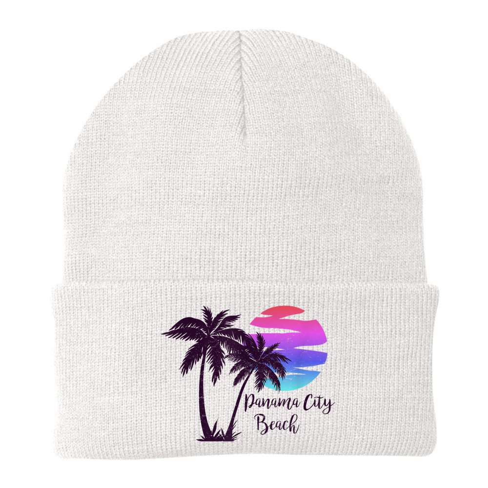 PANAMA CITY BEACH Florida Spring Break Vacation Honeymoon Beanie