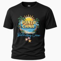 Punta Cana Birthday Crew Tropical Celebration Vibes Cooling Performance Crew T-Shirt