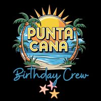 Punta Cana Birthday Crew Tropical Celebration Vibes Cooling Performance Crew T-Shirt