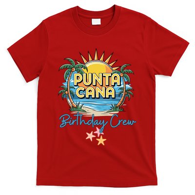 Punta Cana Birthday Crew Tropical Celebration Vibes T-Shirt