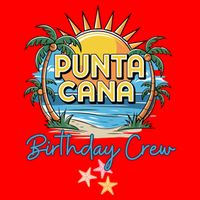 Punta Cana Birthday Crew Tropical Celebration Vibes Tall T-Shirt