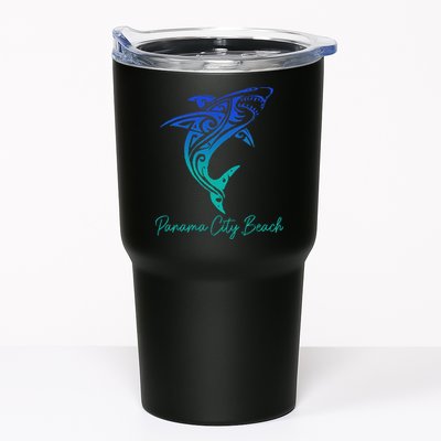 Panama City Beach FL Shark Scuba Diving Surfer Florida Surf Tumbler