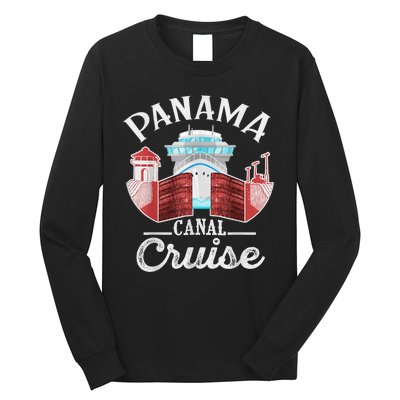 Panama Canal Cruise Funny Matching Gift Cruising Family Long Sleeve Shirt