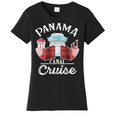 Panama Canal Cruise Funny Matching Gift Cruising Family Women's T-Shirt