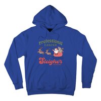 Professional Cancer Cancer Sleigher Oncology Nurse Christmas Funny Gift Hoodie