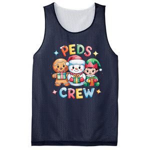 Peds Crew Christmas Pediatric Nurse Xmas Nursing Aide Group Mesh Reversible Basketball Jersey Tank