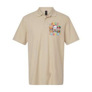 Peds Crew Christmas Pediatric Nurse Xmas Nursing Aide Group Softstyle Adult Sport Polo