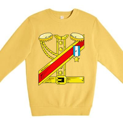 Prince Charming Costume Funny Halloween Gift Premium Crewneck Sweatshirt