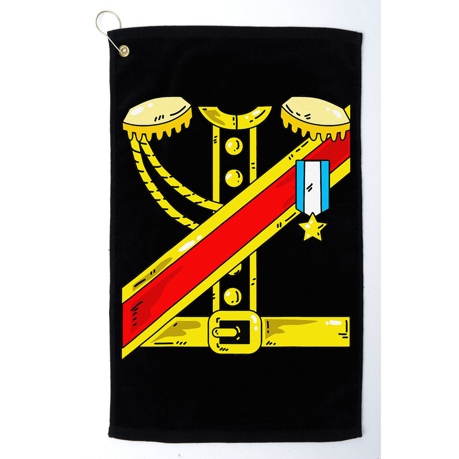 Prince Charming Costume Funny Halloween Gift Golf Towel