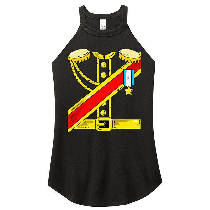 Prince Charming Costume Funny Halloween Gift Women's Perfect Tri Rocker Tank