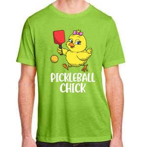 Pickleball Chick Cute Gift Adult ChromaSoft Performance T-Shirt